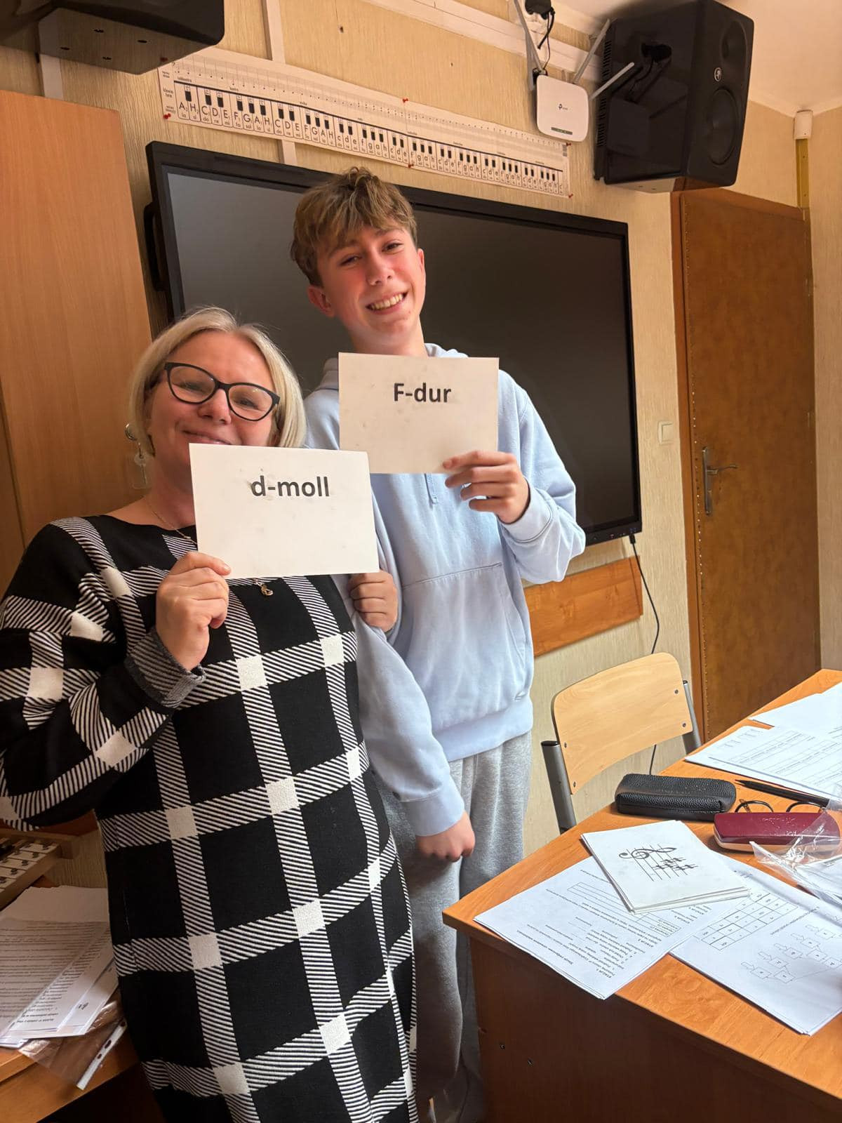 Warsztaty z teorii muzyki z Panią Lidią Florek - Stokłosa